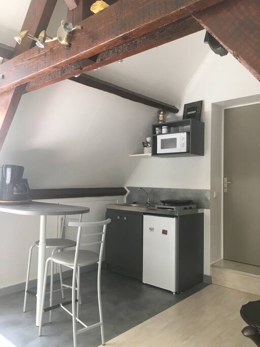 Le coin cuisine équipé