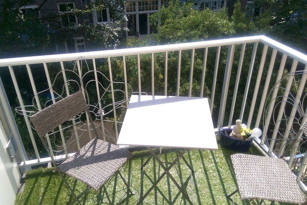 The romantic balcony