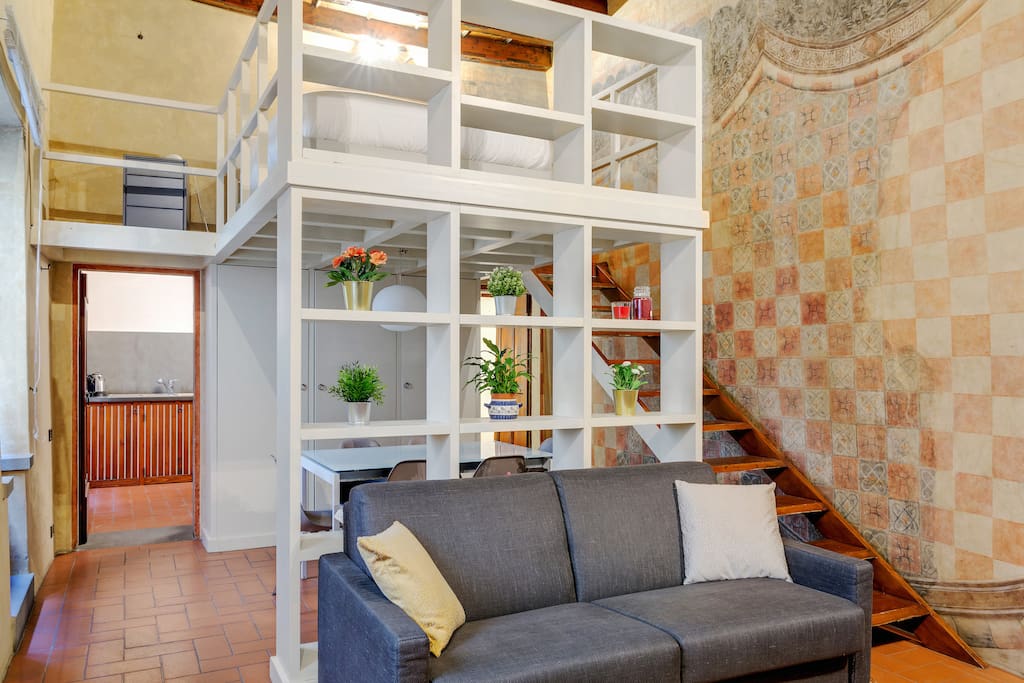 The Living room & The Kitchen