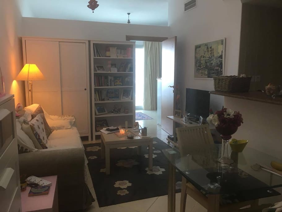 Entrance, living room