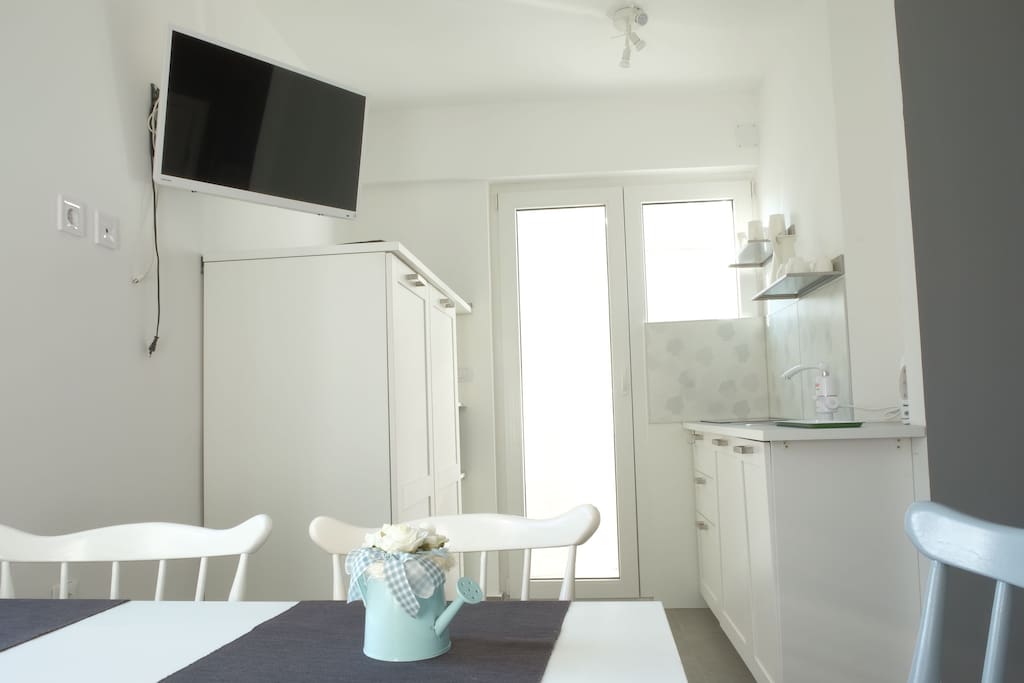 Modern equipped kitchen