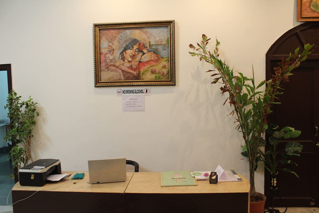 VIEW OF RECEPTION