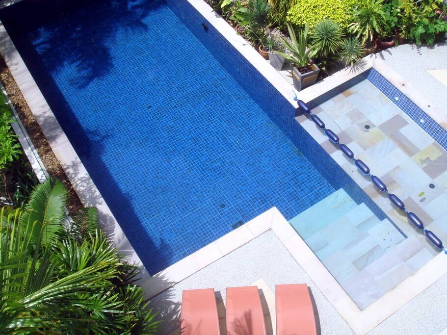 Private secluded pool