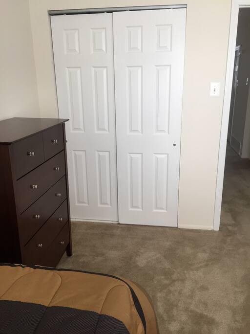 Ample Closet Space