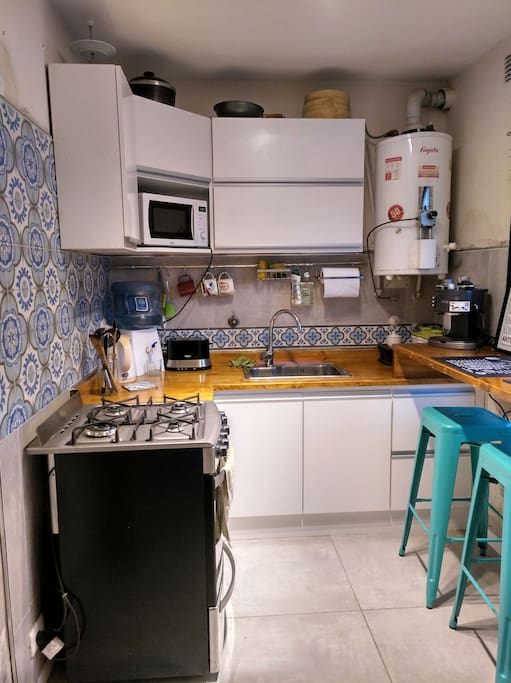 Ahora sí! Cocina terminada