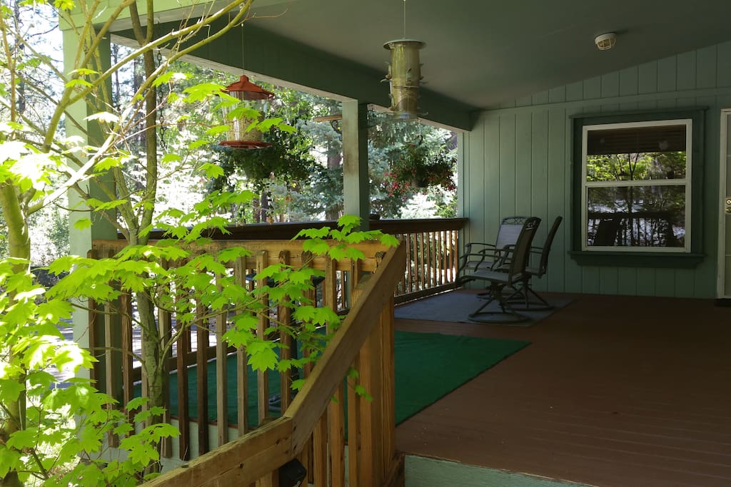 Large covered front porch