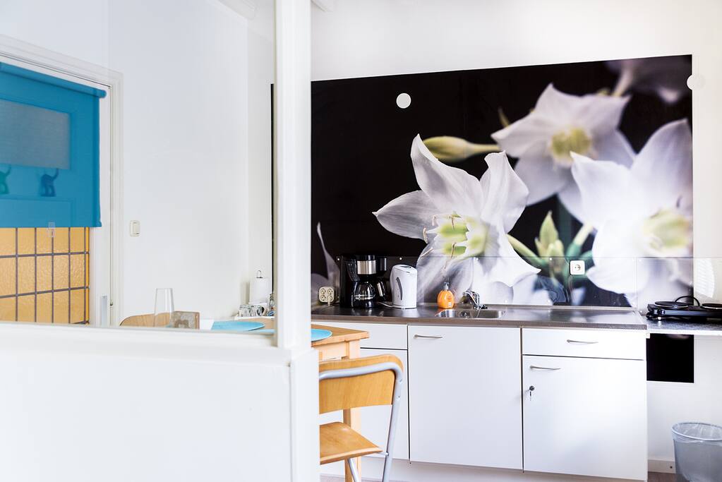 Eigen keuken in de Leliestudio