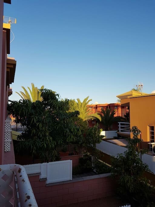 view from balcony 1st floor