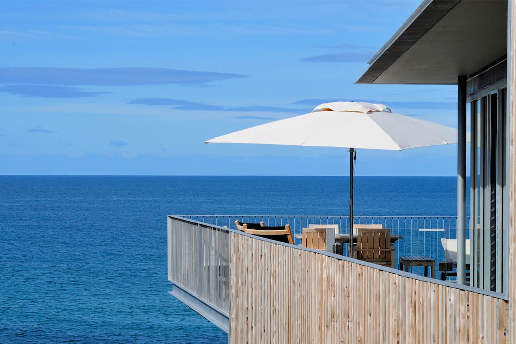 View from the deck