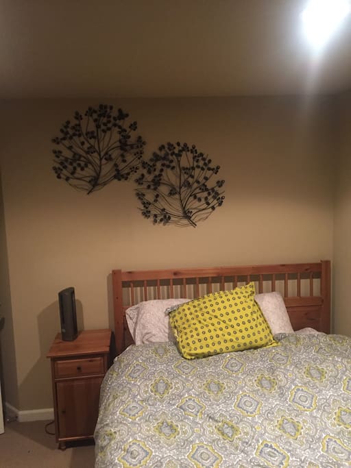 Bed and night stand