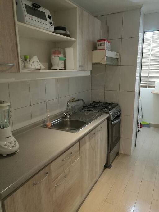 Fully furnished kitchen