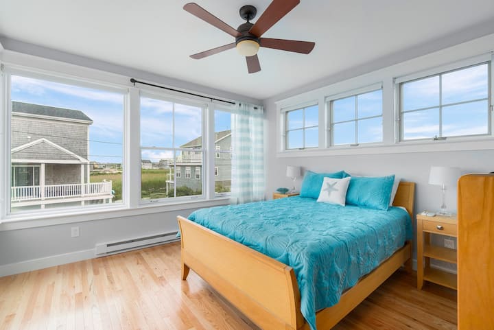Bedroom #4: Second Floor Queen with Spectacular Ocean View