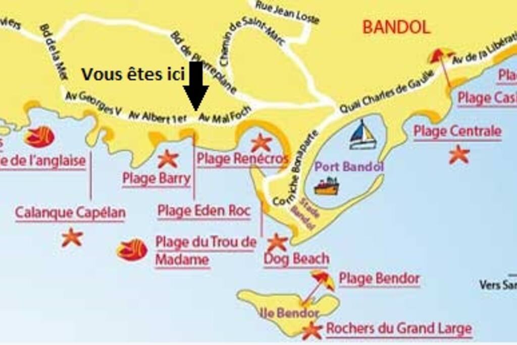 Localisation du studio