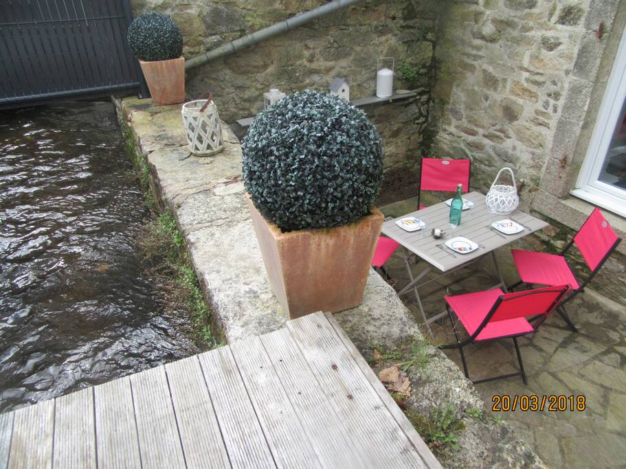 courette et son ruisseau