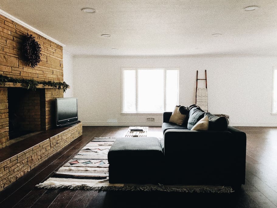 Our cozy living room