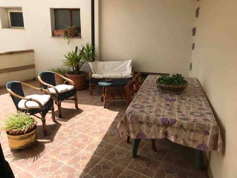 Apartment with terrace near the sea, Loceri
