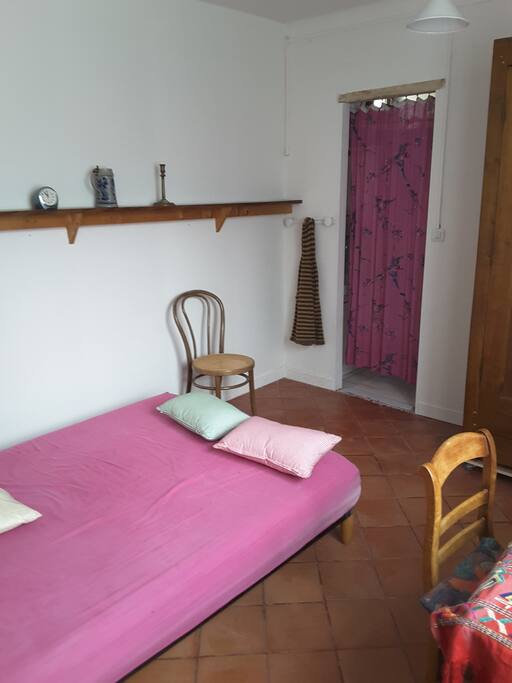 Chambre mur nord