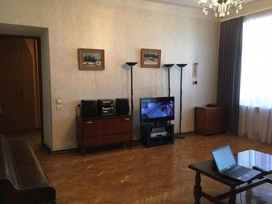 Living Room with the balcony