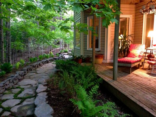 Warm, Inviting Room with Beautiful View