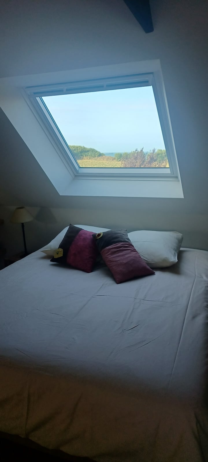 غرفة في الطابق العلوي بسرير 160 