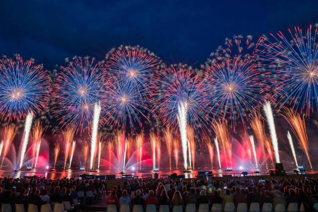 Great fireworks 14th July