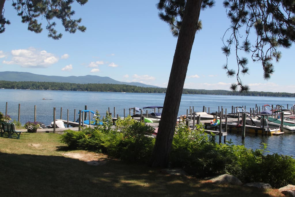 The dock.