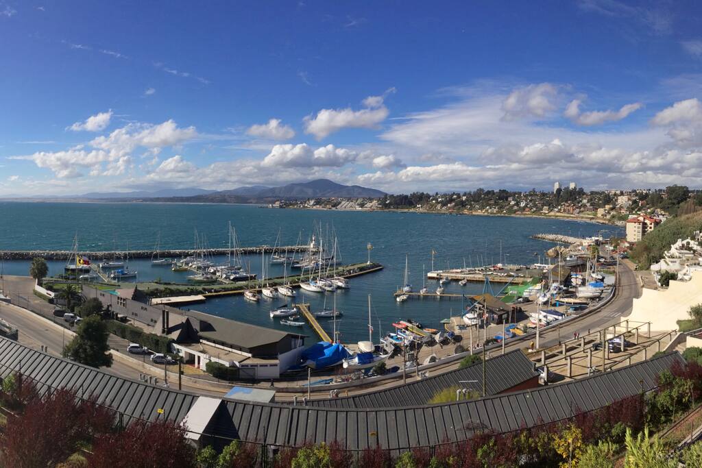 Vista desde la terraza.
