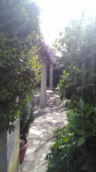 Patio nel parco