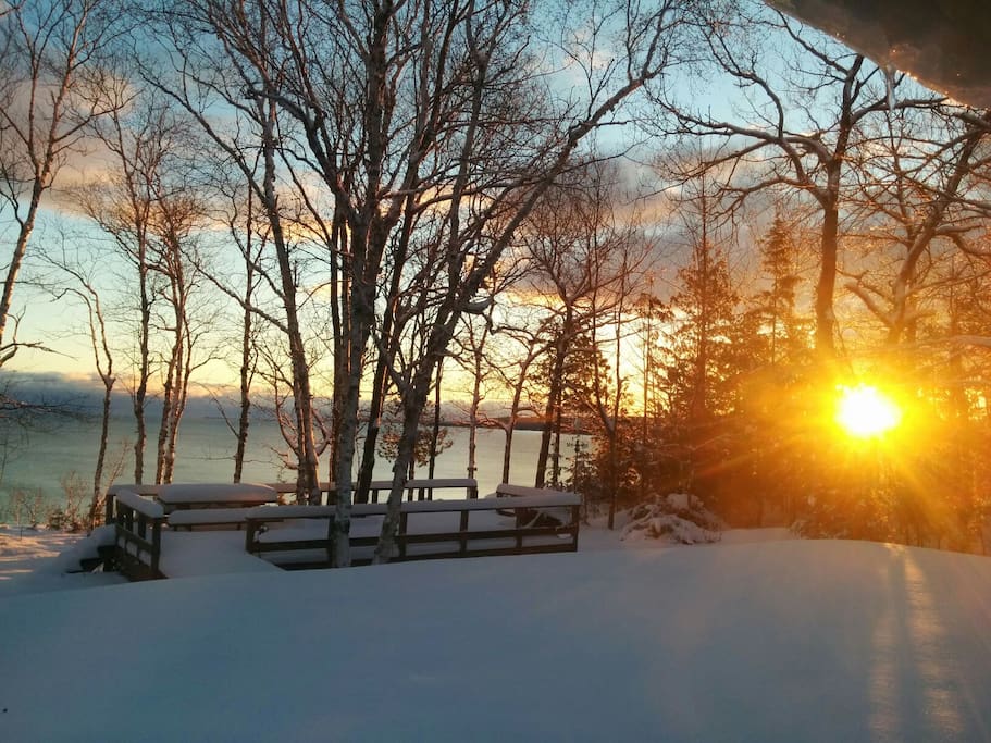 Winter sunrise