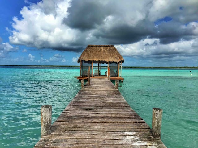 CASA MUYAL, private place with lagoon