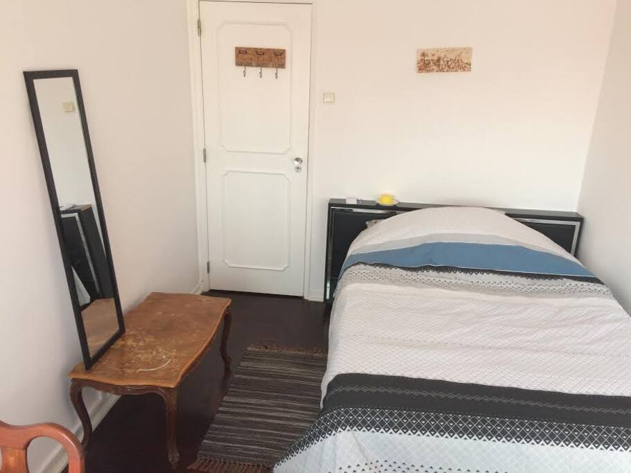 comfortable bed