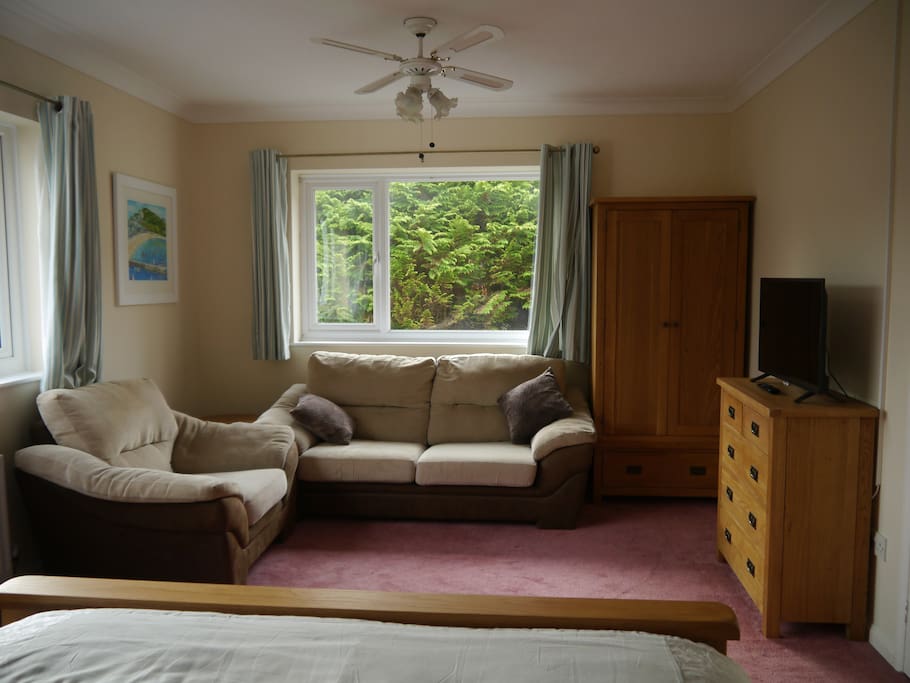 Lounge Space in Bedroom