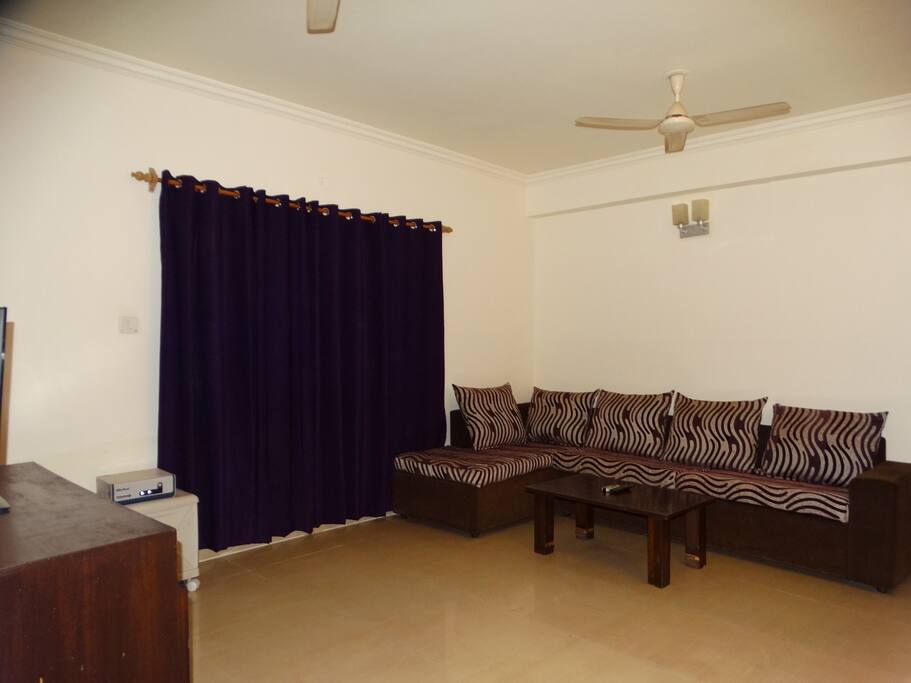 Living room with Tv