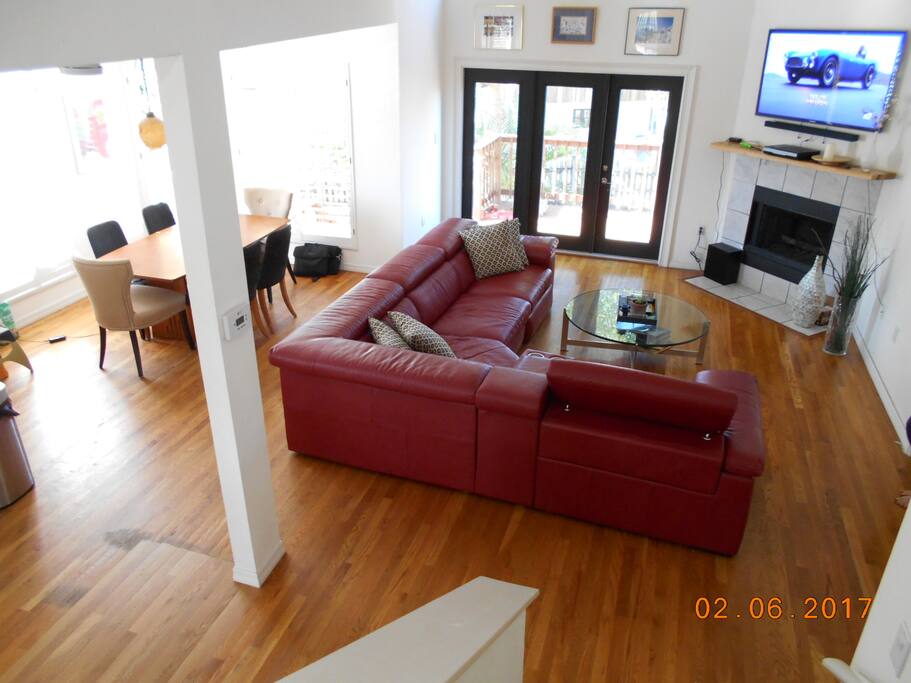 Living Room and Dining Room