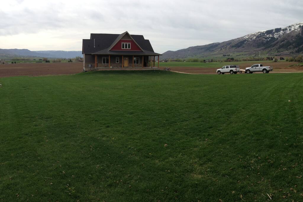 Large home with .5 acre of grass to play on