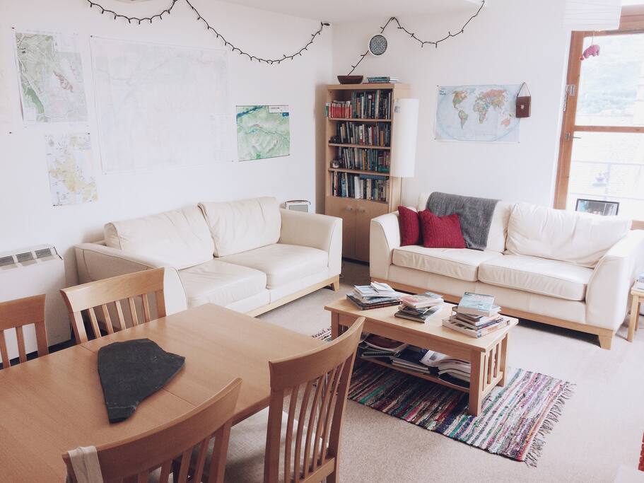 Dining area & communal living space.