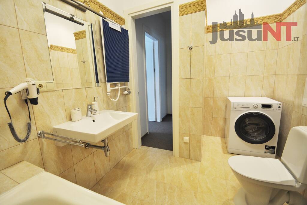Hairdryer and washing machine