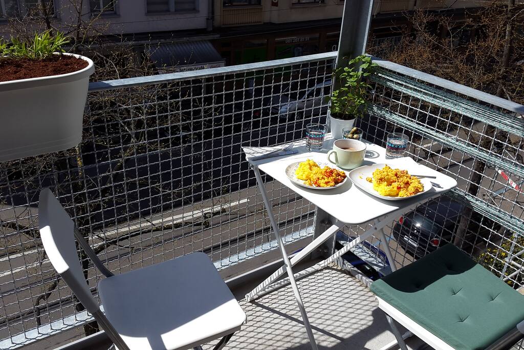 our lovely balcony