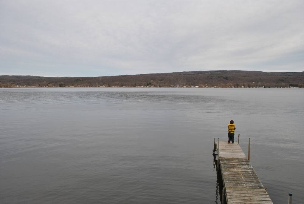 Dock and lake