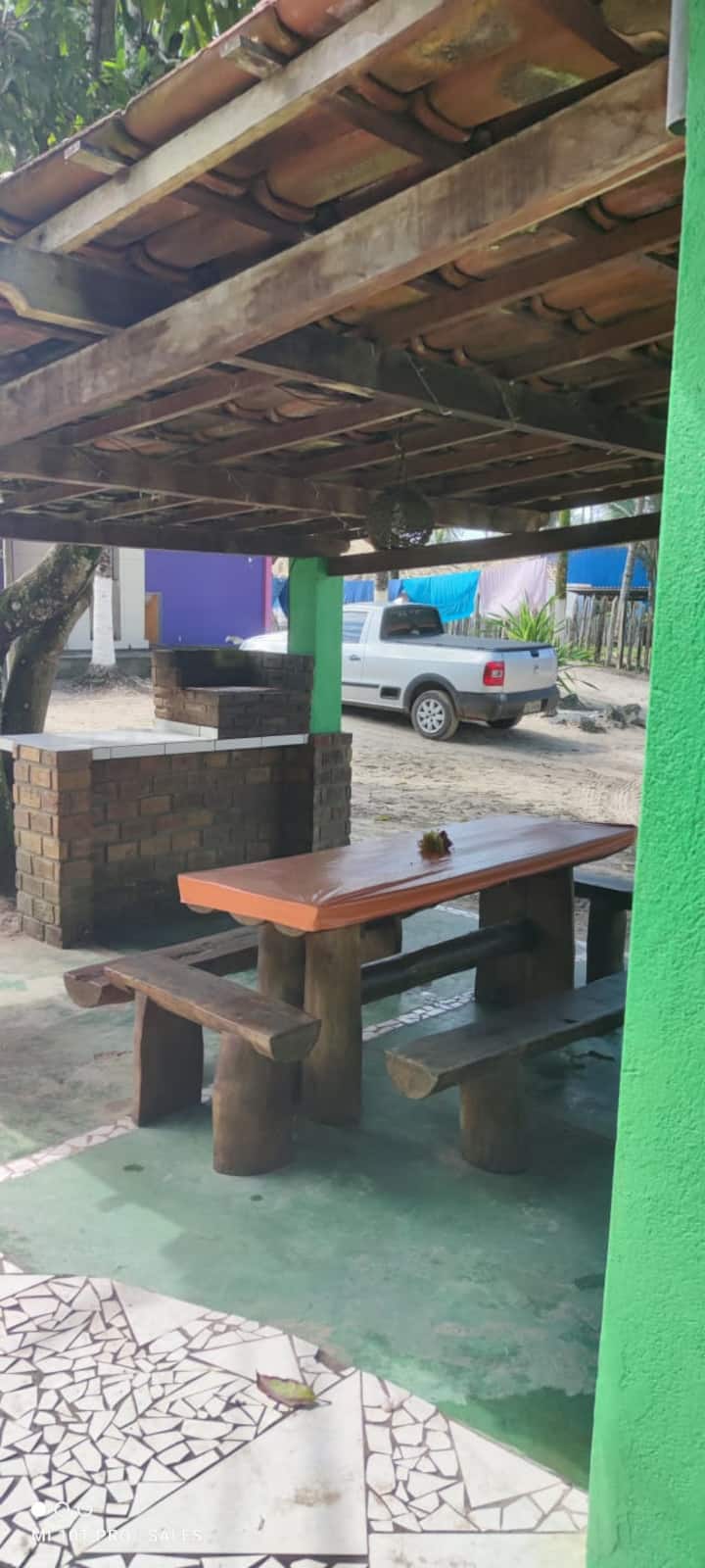 Მწვადის ზონა მადეირას სახლის ექსკლუზიური გამოყენებისთვის. 