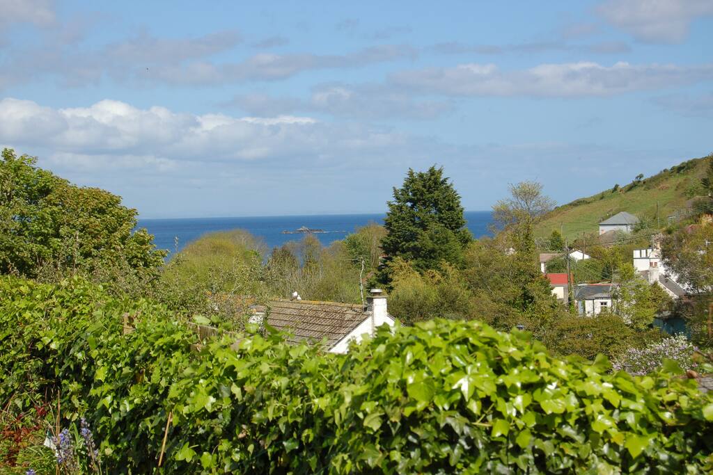 view from the front door