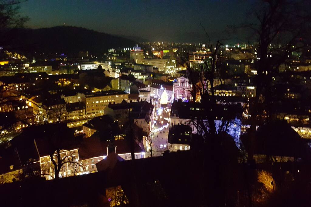 View from castle