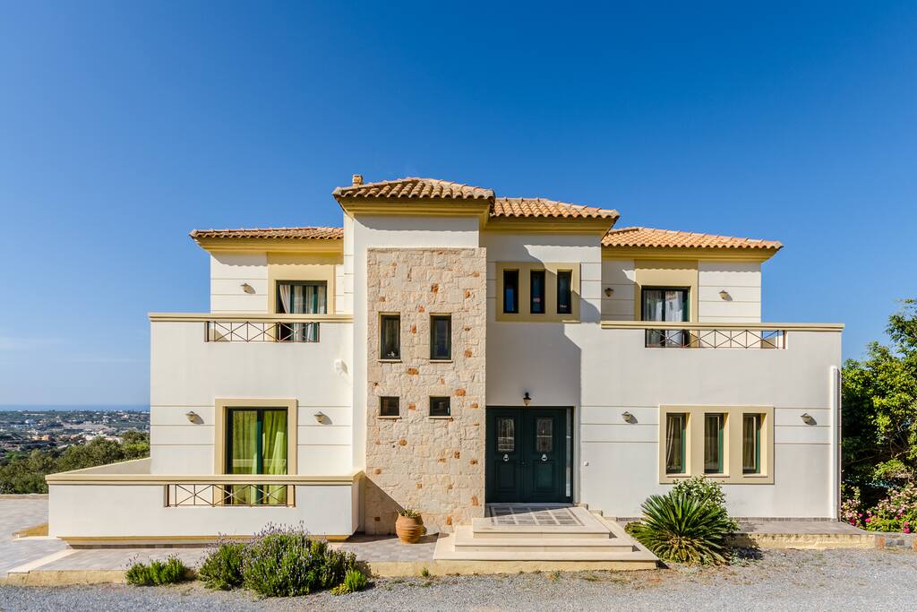 Back View of Blue Bay Villa