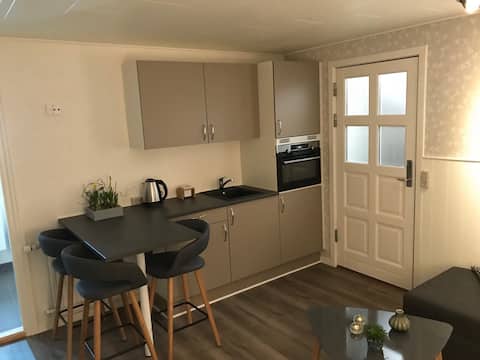 Top Airbnb: Small apartment with kitchen and bathroom, 7 km Billund in Vejle