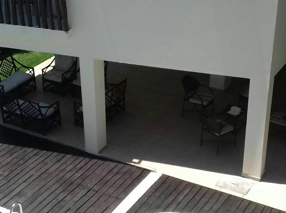 área de lazer do condomínio