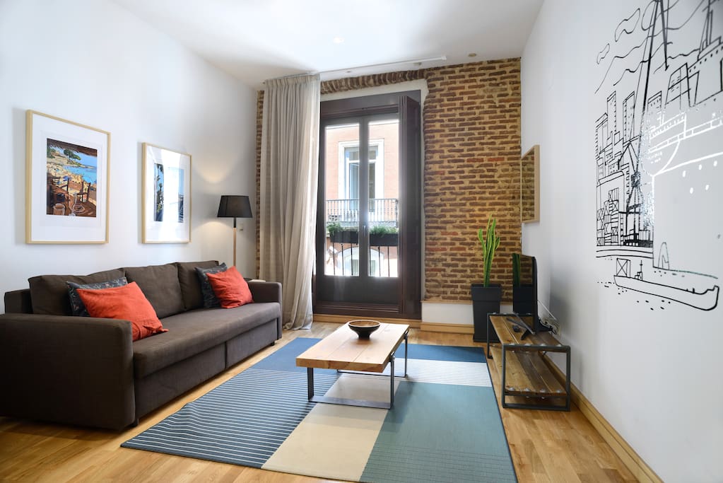 The living room