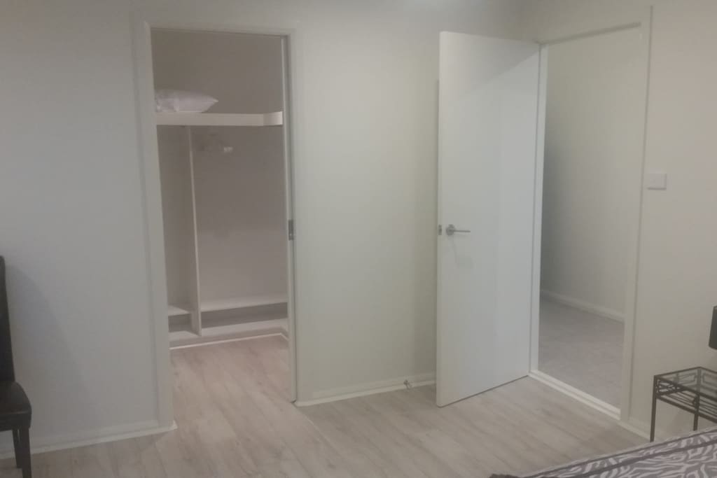 Main Bedroom with walk in double wardrobe