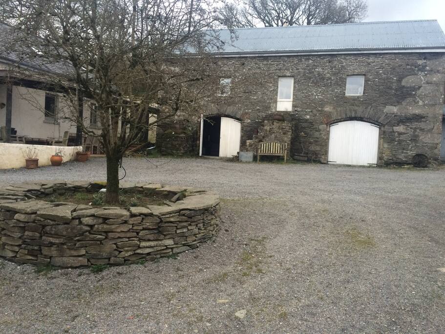 Sheltered Courtyard at Back