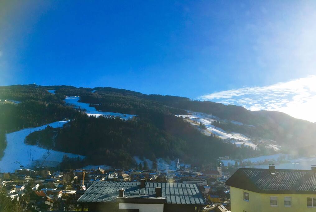 View from the balcony