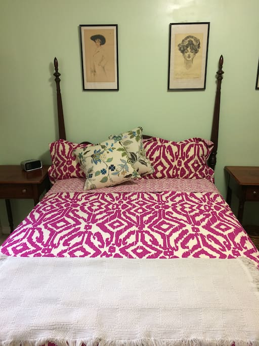 Full bed and new mattress.